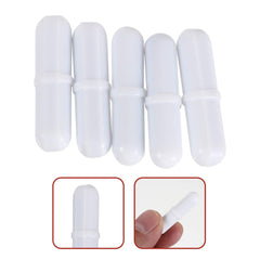 Magnetic Stir Bar PTFE Magnetic Stirrer Mixer Laboratory Bar Stir Plate Bar Stirbars Spinbar Octagon Magnetic Stirring Bar for Laboratory Experiment Supplies 7X30mm 5pcs