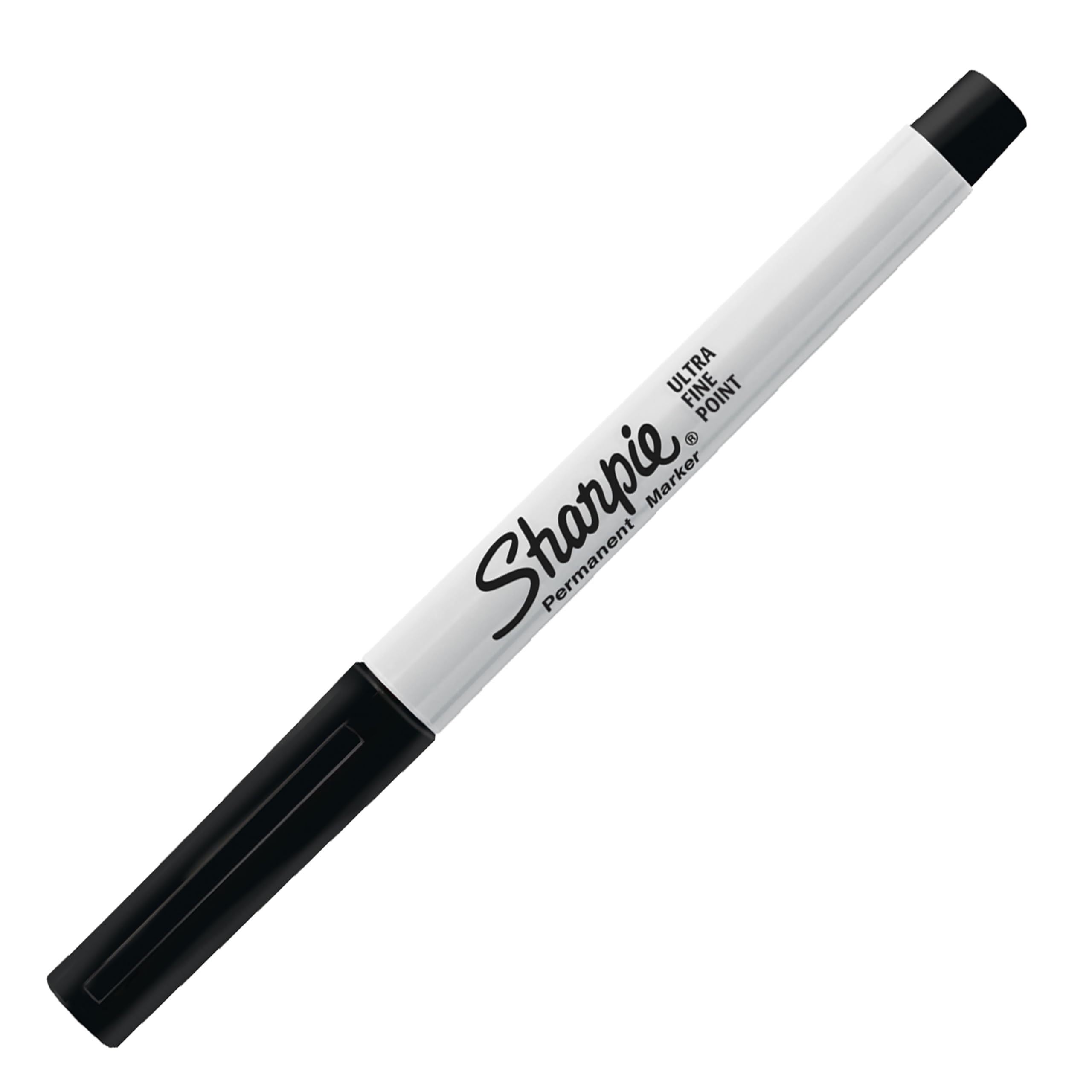 Sharpie Permanent Markers   Ultra Fine Point for Precise Marks   Black Ink   2 Marker Pens