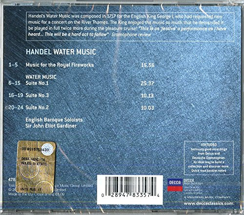 Handel: Water Music (Virtuoso series)