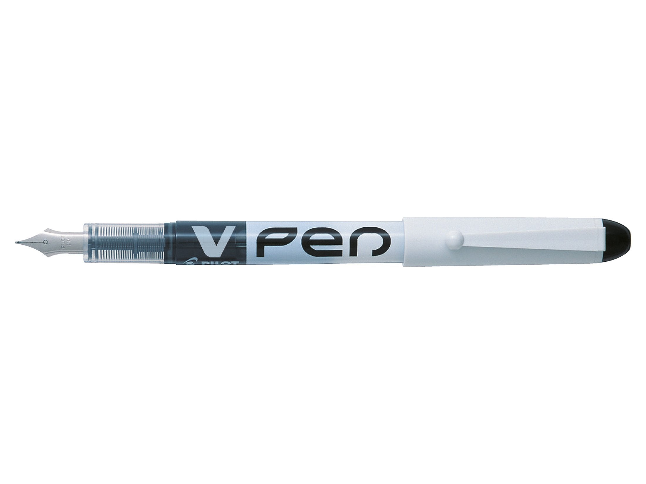 Pilot Vpen Disposable Fountain Pen - Black (Pack of 6)