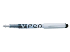 Pilot Vpen Disposable Fountain Pen - Black (Pack of 6)