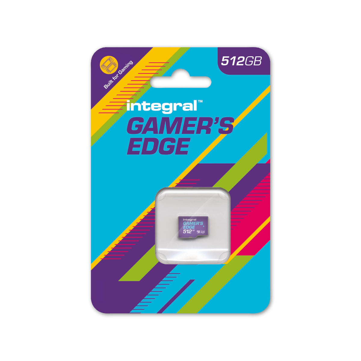 Integral 512GB Gamer's Edge Micro SD Card The Valve Steam Deck And Nintendo Switch, Switch Lite & Switch OLED - Load & Save Games Fast, Store Games, DLC & Save Data, Built To Give You The Edge