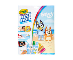 CRAYOLA Color Wonder - Bluey Colouring Mess-Free Book (Includes 18 Colouring Pages & 5 Magic Color Wonder Markers)