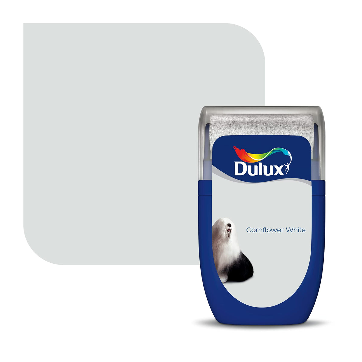 Dulux Tester Paint, Cornflower White, 30 ml (Pack of 1)