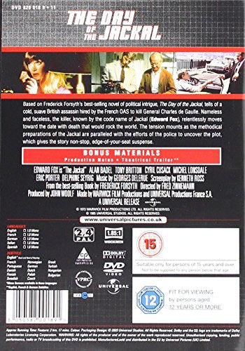 The Day Of The Jackal [DVD] [2010] [2003]