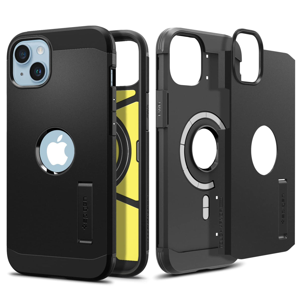 Spigen Tough Armor MagFit Case Compatible with iPhone 14 - Black