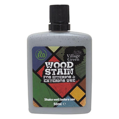 Village Green Ready to Use Wood Stain - Water Based, Eco Friendly, Premium Quality (Saddle Tan, 50ml)