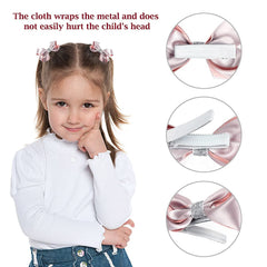 36PCS Baby Hair Clips for Little Girls,Hair Barrettes, Ties and Accessories Toddlers Kids for Birthday Christmas Children's Day Gift