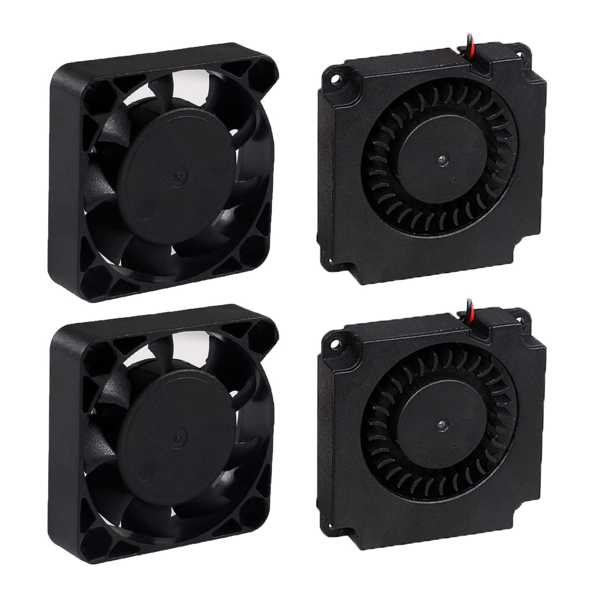 ALAMSCN 2PCS 4010 40mm Brushless Cooling Fan 24V and 2PCS 40mm Blower Fan 24V 3D Printer Fan 40x40x10mm Compatible with Ender 3 / Ender 3 pro/Ender 3 V2/Ender 5 Series