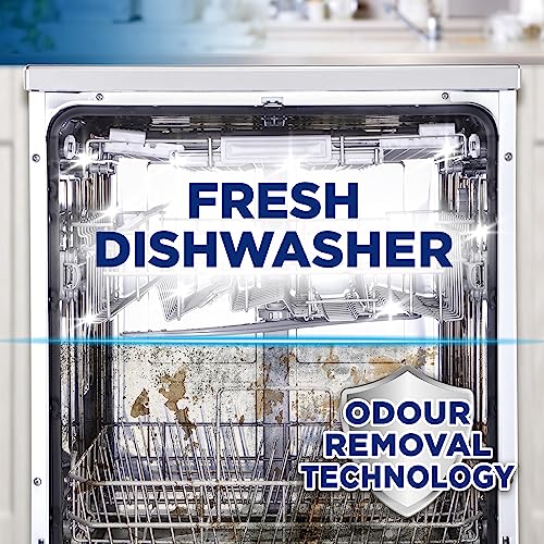 Finish Dishwasher Machine Cleaner , Lemon , Pack of 4, 250ml Each ,Deep Cleans and Helps to prolong life of your dishwasher