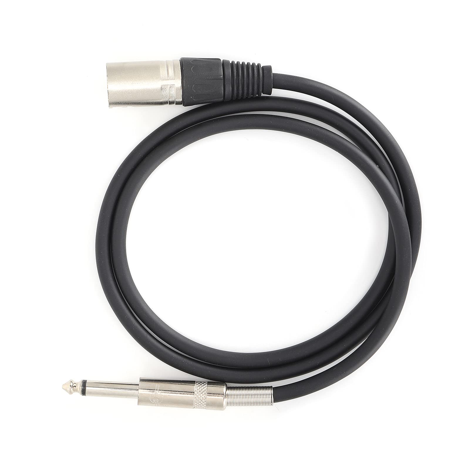 XLR Male to 1/4 Inch (6.35mm) TRS Jack Lead Balanced Signal Interconnect Cable 1/4 inches to XLR Patch Cable for Microphone Speaker Stage DJ(300CM)