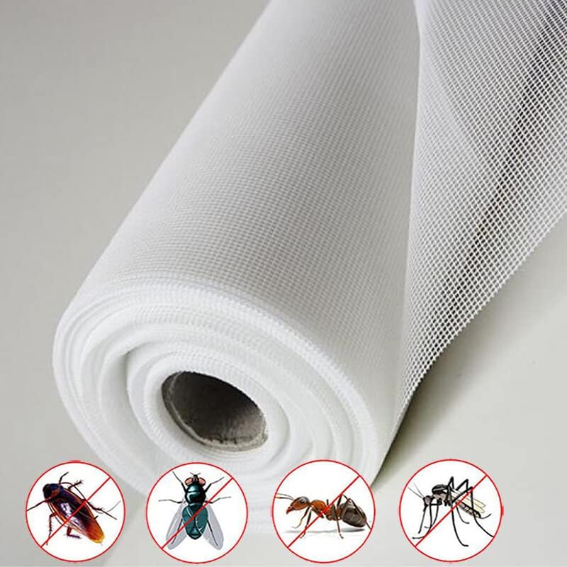 Fly Screen Mesh 120 x 250 cm Windows Doors and Patio Screens, Premium Pet Screen for Covering Windows and Doors Keep Flies, Mosquitoes, Bugs & Insects Out