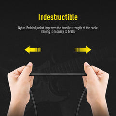 SONICAKE Braided Guitar Cable 3m/10ft Guitar Instrument Cable 6.35mm 1/4 inches Straight Angle to Straight Black