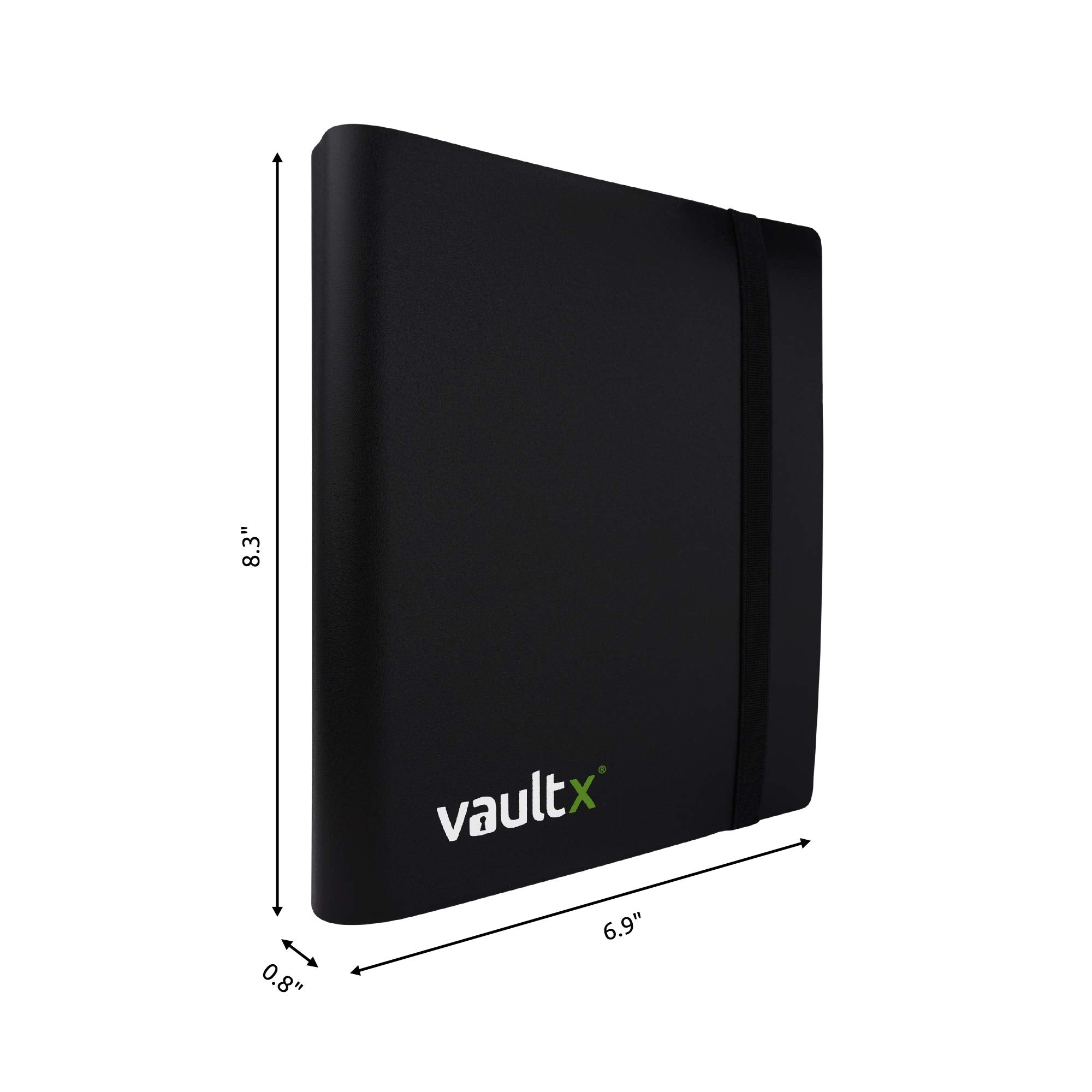 Vault X Binder - 4 Pocket Trading Card Album Folder - 160 Side Loading Pocket Binder for TCG