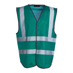 Blackrock Hi Vis Vest, Green Hi Viz Jacket, Reflective Jacket, High Vis Vests, PPE Clothing, Hi-Vis, Hivisible, Cycling, Security Vests, Mens Womens Childs Kids Boys Girls, Running Vest - Size Small