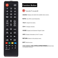 BN59-01247A Remote Control compatible samsung bn59-01247a remote control Adapted to samsung remote controls for smart tv BN59-01175N AA59-00786A AA59-00602A UE55KU6500U UA78KS9500W UA88KS9800