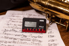 Korg - MA2-BKRD LCD Pocket Digital Metronome - Black & Red