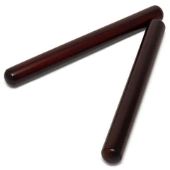 Theodore CLA7-RD Wooden Claves - Quality Rhythm Sticks - Red - Pair