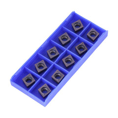 10pcs CNC Carbide Insert Cutter Indexable Lathe Milling Inserts Turning Tools with Box CCMT09T304 VP15TF for Regular Steel