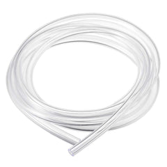 sourcing map PVC Hose Tube, 4mm(0.15 inches) ID x 6mm(0.23 inches) OD 1.5m/4.9ft Clear Vinyl Tubing, Plastic Flexible Water Pipe