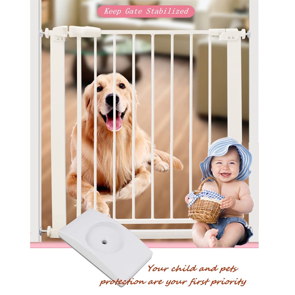 4 Pcs Safety Baby Gate Wall Protector Stair Gate Extension Wall Saver for Baby, Pet, Stair, Door, Wall Surface Safety