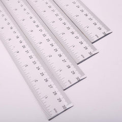 upain Rulers 30cm Multipack Shatterproof Plastic 12 Inch Transparent Ruler for School Classroom Office Supplies 10 Pack