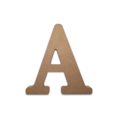 MDF Letters Wooden Letters for Crafts MDF Letter A (Large 13cm High x 2cm Deep) MDF Letters Large Free Standing Wooden Letters MDF Letters for Crafts Personalised Names & Decor - (Letter A)