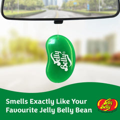 Jelly Belly Car Air Freshener - Margarita 3D Hanging Freshener. Car Scent Lasts Up To 30 Days, Air Freshener Car, Home or Office. Genuine Car Air Fresheners for Women, Men and Kids