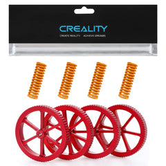 Creality Original Hand Twist Leveling Nuts 4 PCS 3D Printer Heated Bed Die Springs 20mm 4PCS for Ender-3 Ender 3 Pro Ender 3 V2