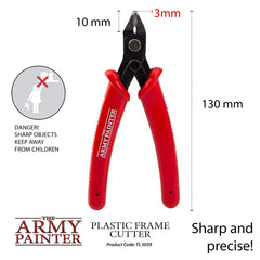 The Army Painter Hobby Tools Plastic Frame Cutter, Stainless Steel Model Flush Cutter, Side Snips, for Plastic Miniatures with Safety Grip Handle, for Miniature Fantasy Tabletop Wargaming