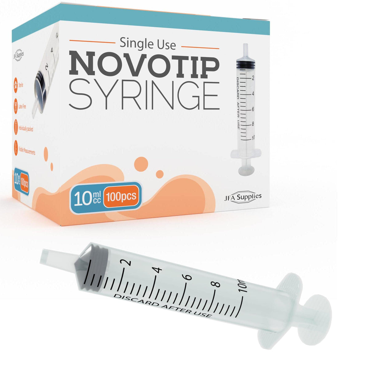 Novotip 10ml Syringe - Box of 100