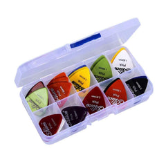 Guitar Picks,40 Pack Guitar Plectrums for Your Electric Acoustic or Bass Guitar Plectrum Pick Including 0.58mm 0.71mm 0.81mm 0.96mm 1.2mm 1.5mm