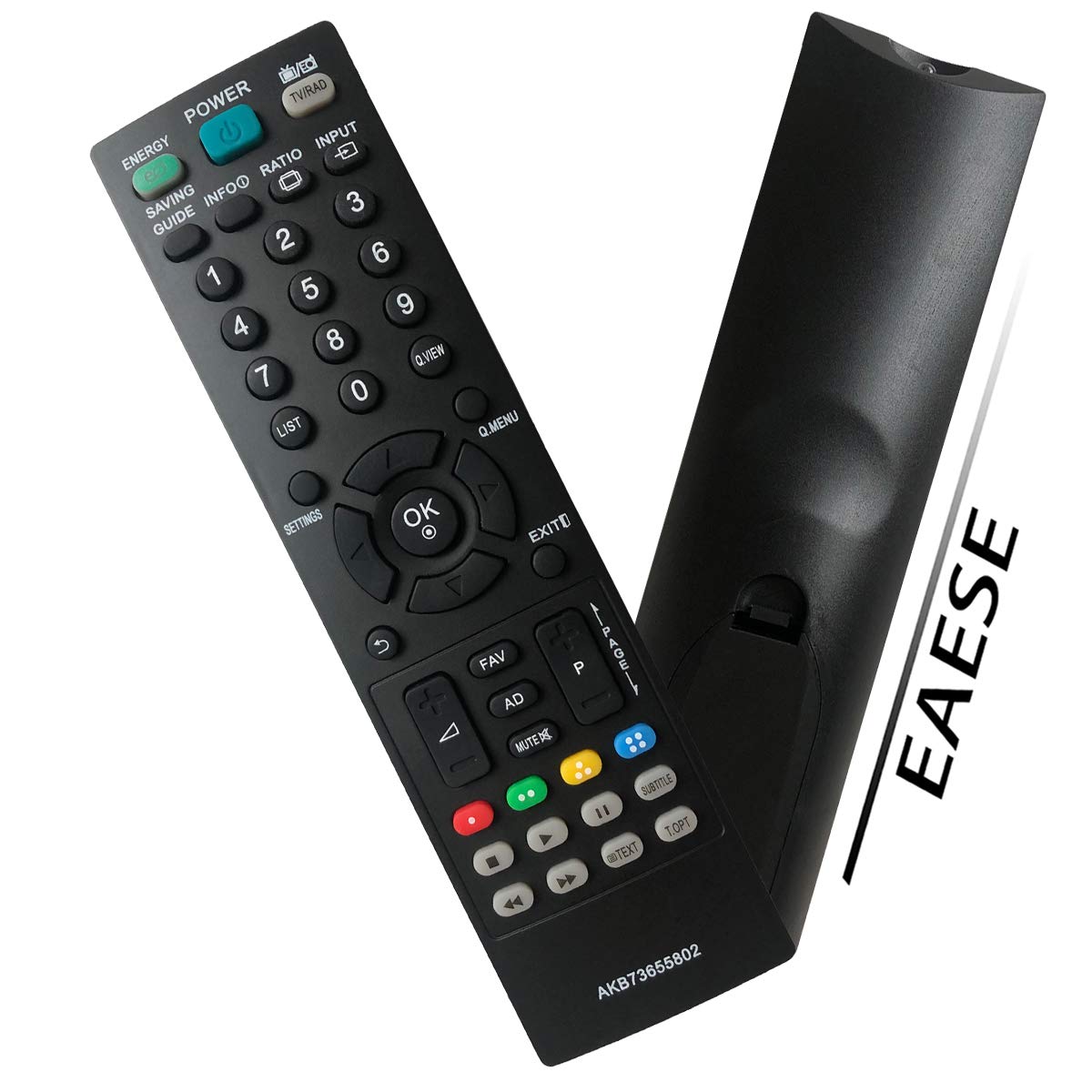 EAESE Replacement LG Remote Control AKB73655802 Remote for LG Smart TV 22LT360C 32LS5600 37LS5600 37LT360C 19LS3500 26LT360C 42LS5600 42PA4500 22LS3500-ZA 32LS3500-ZA 32LS350S-ZA 32LS350T-ZA