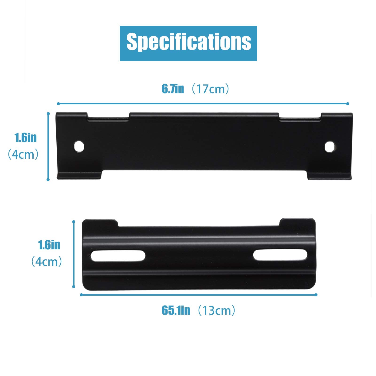 WB-120 Wall Mount Kit for Bose Solo 5 Soundbar Wall Mount-Sound bar Mount Under TV for Bose CineMate 120 SoundTouch 120 Solo Soundbar Series II with Mounting Hardware Screw and Wall Anchors