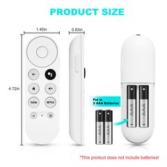 Voice Remote Control for Google Chromecast 4K Snow Streaming Player, Voice Remote for G9N9N GA01409 GA01919 GA01920 GA01923 GA02463 GA02464