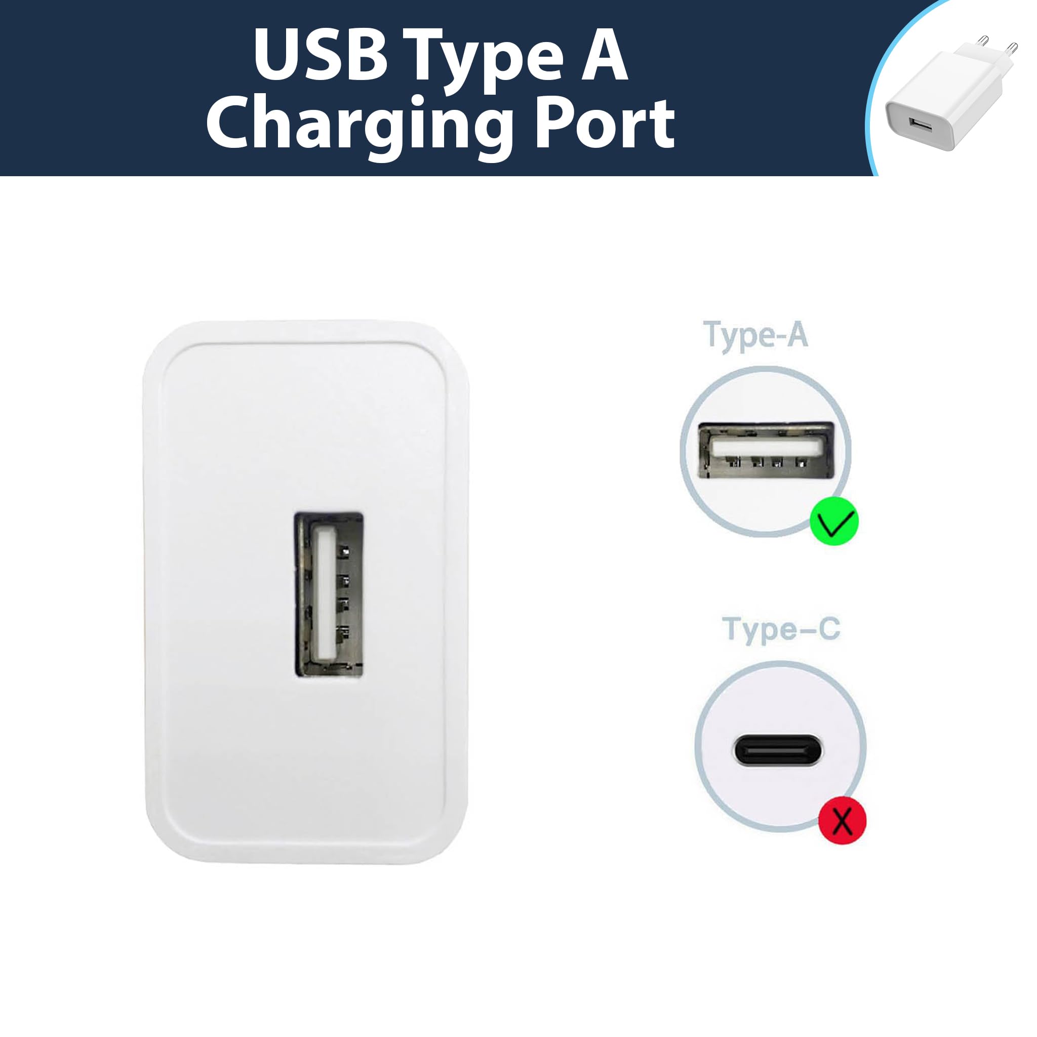 Pipestation® EU 2 Pin to USB Plug Travel Adapter Charger   Euro Wall Adaptor with USB Port   European Universal Power Charging Converter compatible with iPhone Samsung Phones Tablet Shaver Toothbrush