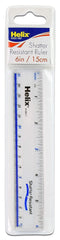 Helix 6 inch 15cm Clear Ruler