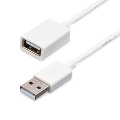 StarTech.com USBEXTPAA1MW 1 m White USB 2.0 Extension Cable Cord, A to A, USB Male to Female Cable, 1x USB A (M), 1x USB A (F) - White