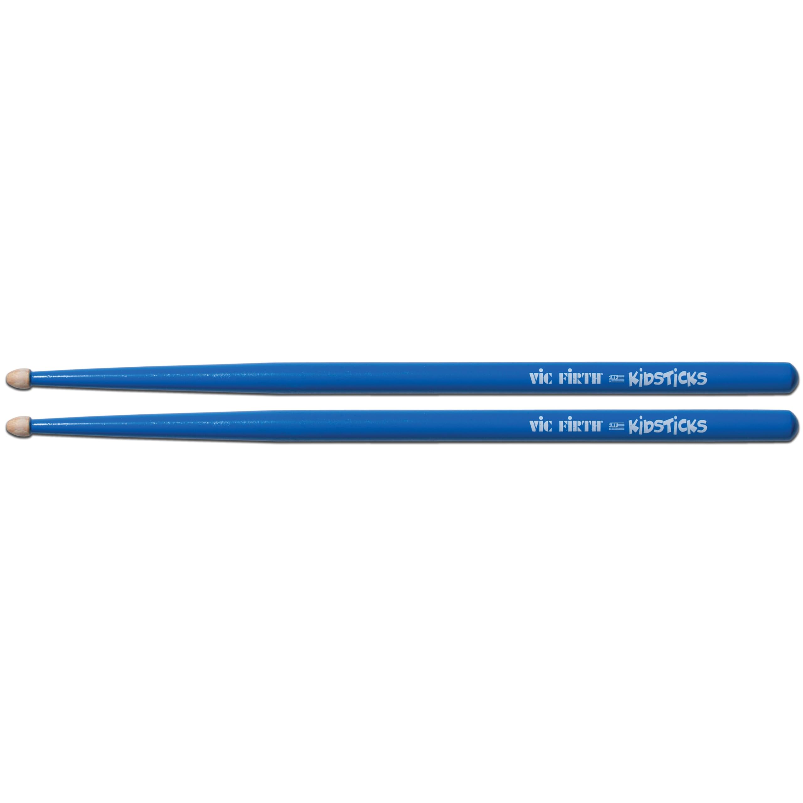 Vic FIrth - American Classic® Drumsticks Kidsticks - American Hickory - Wood Tip - Blue