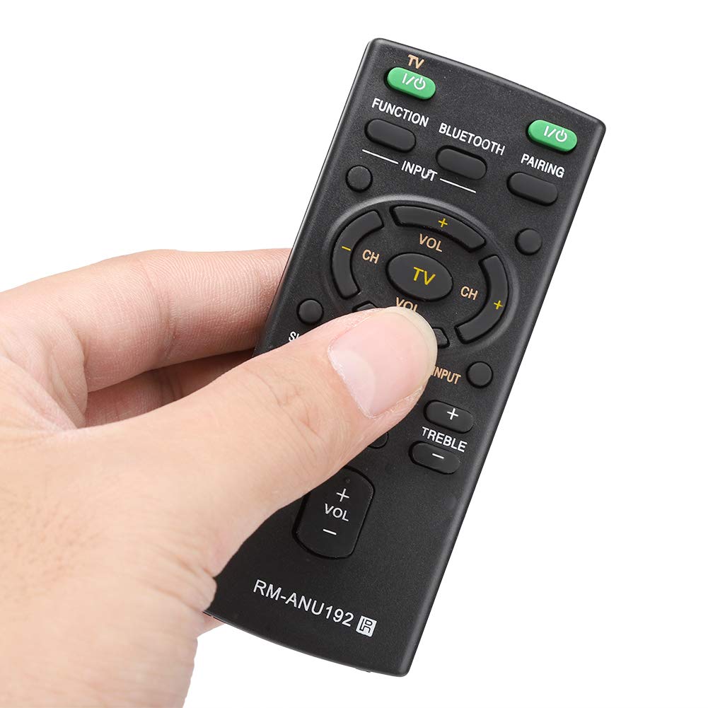 for Sony Rm Anu191 Remote for Sony Sa Ct60Bt Remote Abs Black Replacement Rm Anu192 Remote Control for Sony Sound Bar Sact60Bt Htct60Bt Sswct60