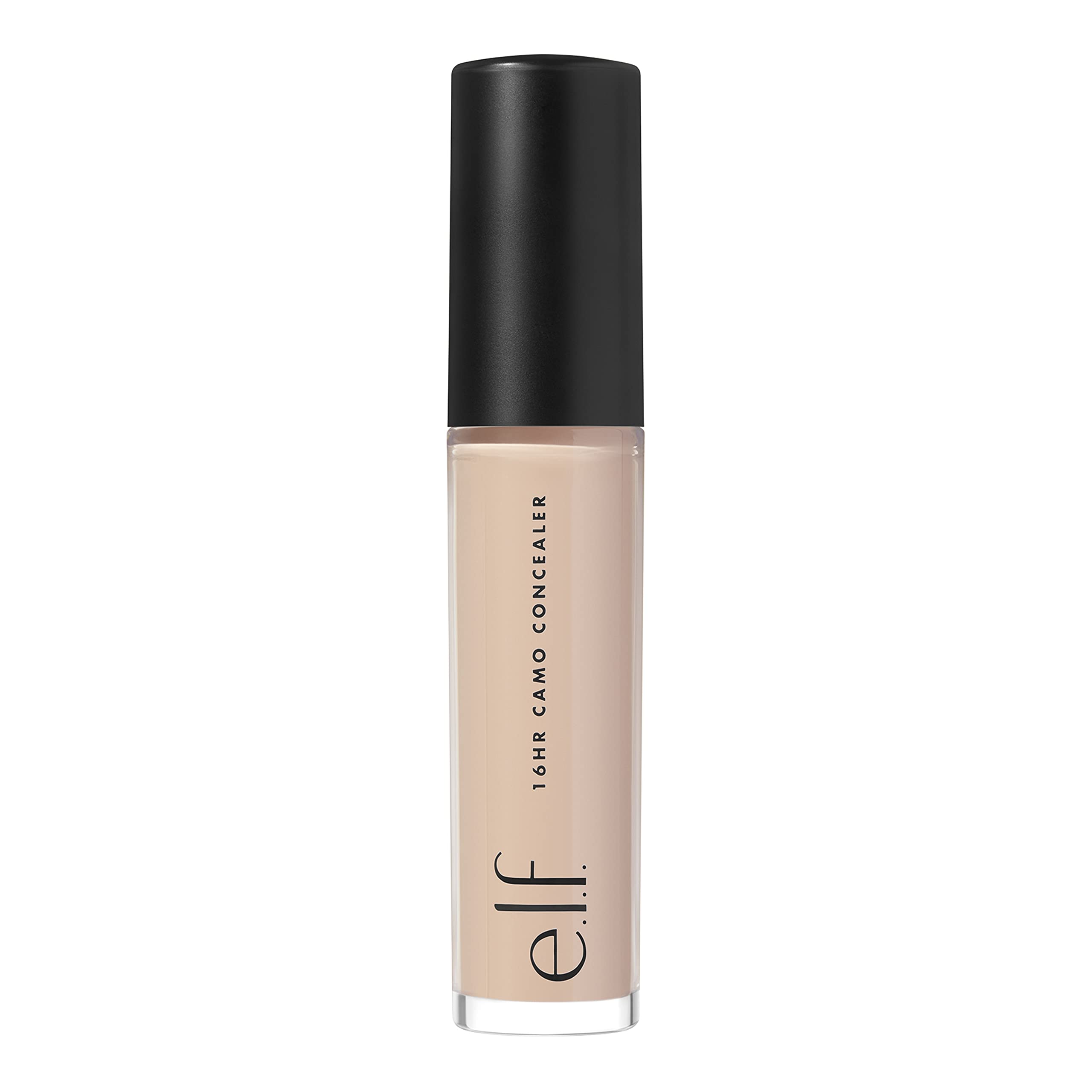 e.l.f. 16HR Camo Concealer, Full Coverage & Highly Pigmented, Medium Golden, Rich Ebony, 0.203 Fl Oz (6mL)