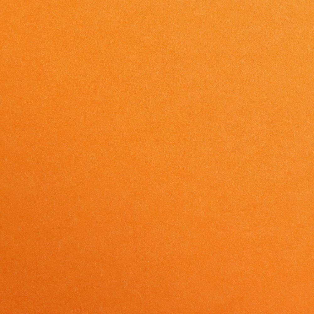 Clairefontaine - Ref 975266C - Maya Smooth Coloured Drawing Card (Pack of 25 Sheets) - 185gsm - A4 (29.7 x 21cm) - Pale Orange Colour - Deep Dyed, Acid Free, pH Neutral