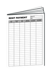 Cherry Tenants Rent Book - Assured Tenancy & Assured Shorthold Tenancy - Weekly/Monthly A5 16pages