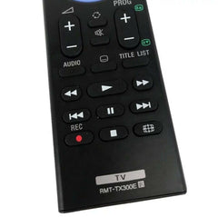 Replacement Sony RMT-TX300E Remote Control That Fit for Sony Bravia T V 3D Smart LED LCD with Netflix and You Tube buttons and RMT-TX300E RMT-TX200E RMT-TX100D RMT-TX102D RMT-TX101J- No Setup Required