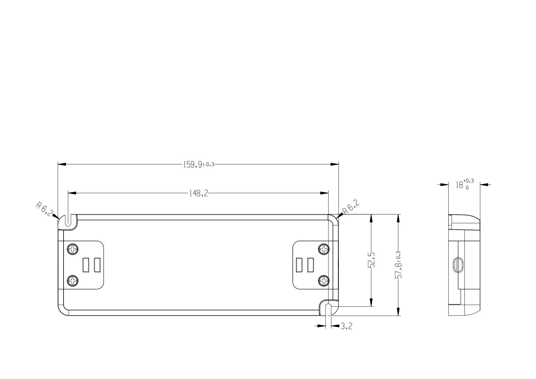 LIGHTEU, Transformer LED Power Supply - 50W, 12V DC, 4A - Constant Voltage for LED Strip Lights and G4, MR11, MR16 LED Light Bulbs