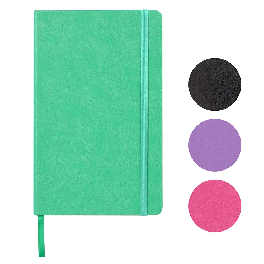 Cambridge Notebook, Teal Journal, 192 Lined Pages, 130X210mm