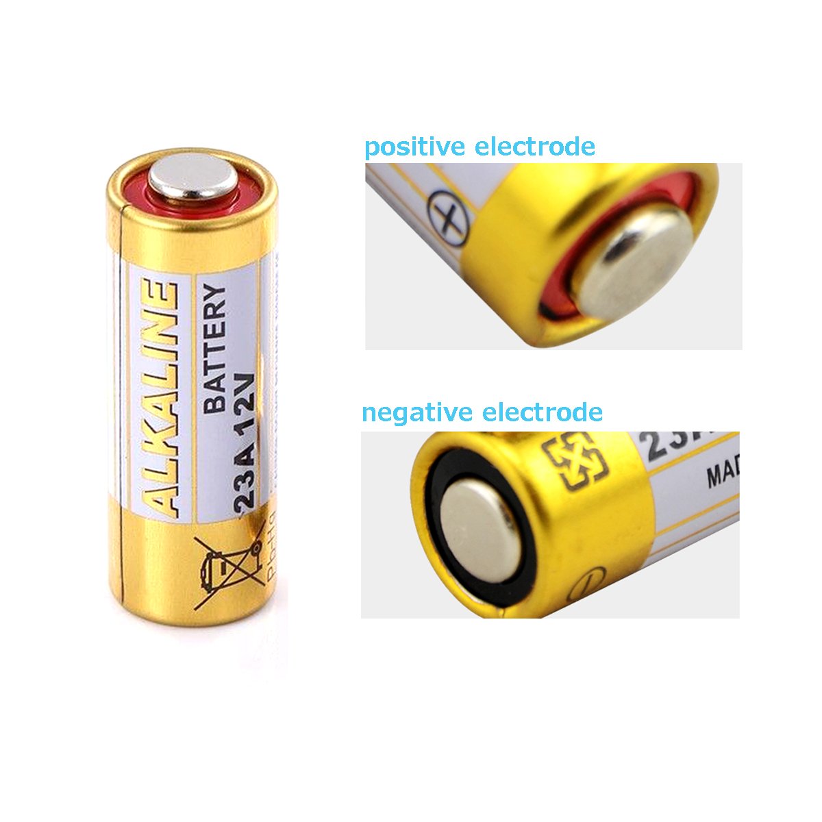 LiCB 23A A23 12V Alkaline Battery (5PCS)