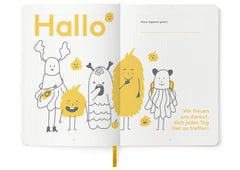 HappySelf Kids Journal - Daily Diary for Kids Aged 6-12, Enhances Positivity, Boosts Self-Esteem, Cultivates Happiness and Positive Habits, Encourages Curious Thinking [German Language Edition]