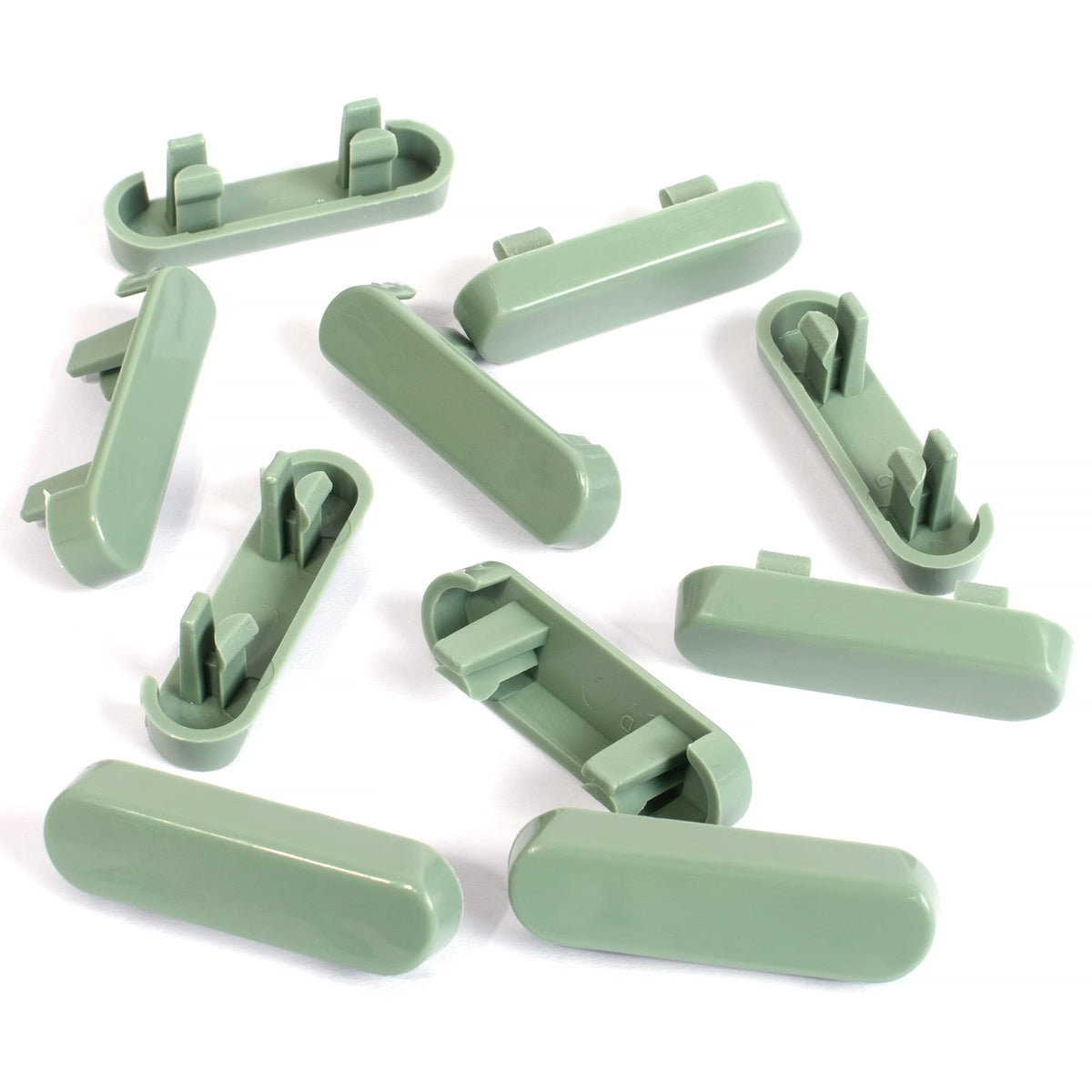 JCP 10 x Chartwell Green Window Drainage Cover Caps Weep Hole Covers for UPVC Windows