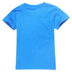 Children Roblox T-Shirt Kids' Games Family Gaming Team Tee Shirt Breathable Cotton Top for Girls Boys Teens (blue2, 160(11-12years))